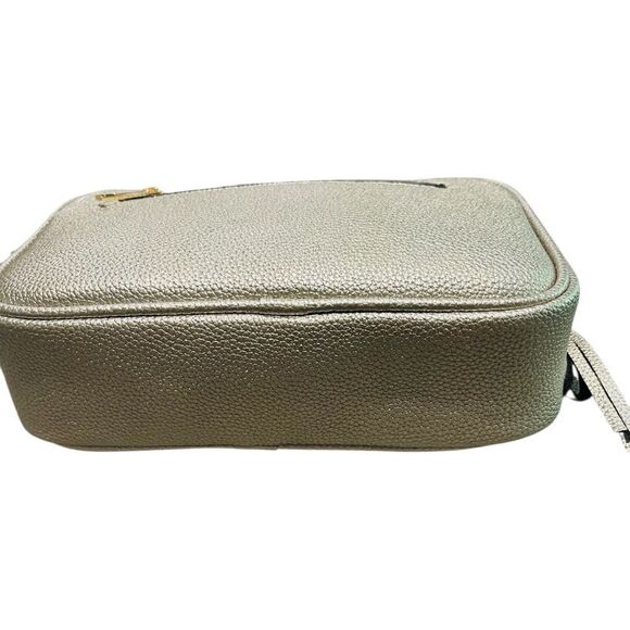 THE CROSSBODY Gold Designer Textured Shoulder Crossbody Bag - Picture 7 of 7